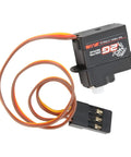 Heavy Duty Digital Micro Servo With Tough As Nails Plastic Gears For 1/24 Rc Cars and Mini Aircraft, showing angled view with wire.