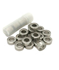 10 Piece Set Hybrid Ceramic Bearing 5x10x4 Mm Shielded Orange For RC Cars And Fishing Reels Ultra Low Friction SMR105ZZ