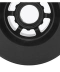 Close-up of 90mm PU 80A Shockproof Skateboard Wheels For Electric Scooters And Longboards, showing hub detail