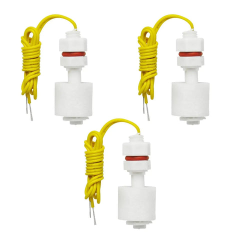 Liquid Level Sensor Float Switch For Fish Tank DIY Kit M8 Ball Float Controller in PP Plastic with 30 cm Cable, 19x16.5 mm Float Ball