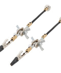 Solid Helping Hand Clamp For Soldering And Electronics Repair Work With Adjustable Alloy Steel Arms showing secure clamps and flexible arms.