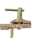 Heavy Duty 600A Brass Welding Ground Clamp With Screw Connection For All Copper Cables Anti Oxidation Heavy Metal Jobs Like Ship Yards