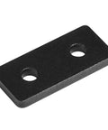Flat Joining Plates For 2020 T Slot Aluminum Profile 20x20mm And 20x40mm 2 Hole Straight Plate Black Finish for extrusion joints