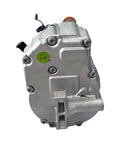 Ace Electric AC Compressor Compatible With Venucia D60 EV with silver aluminum housing and connection ports.