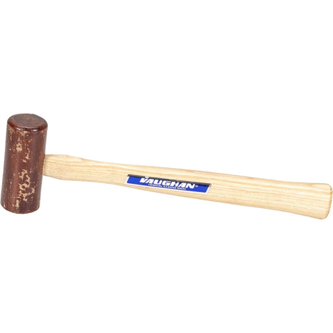Rawhide Mallet With Non Marring Head And Hardwood Handle 6 Oz For D I Y Furniture Building And Soft Metal Shaping on white background