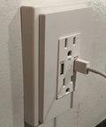 1-Gang Non-Metallic Shallow Surface Box Extender Five Eighths Inch Lift Paintable White For Outlets And Switches 1 Pack DIY