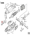Exploded diagram showing Collet Nut Replacement For Rotary Tools And Corded Multi Tools, OEM Quality, fits Dremel style models.