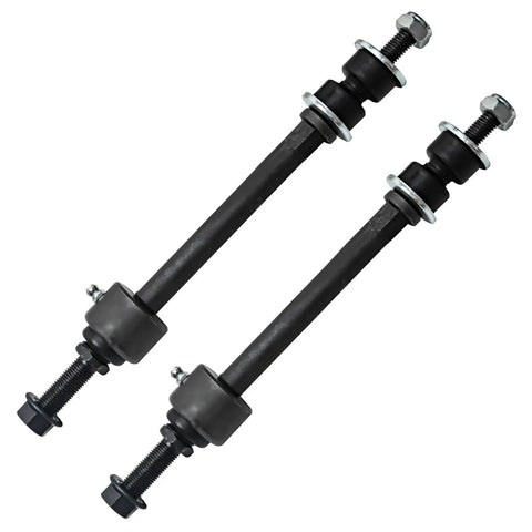 Front End Suspension Kit For 2013 2018 Ram 1500 And 2019 2020 Ram 1500 Classic 5 Lug Wheels, Fits 4WD And RWD With Air Suspension, Includes 2 Upper Control Arms With Ball Joints And 4 Tie Rod End Links, black steel links