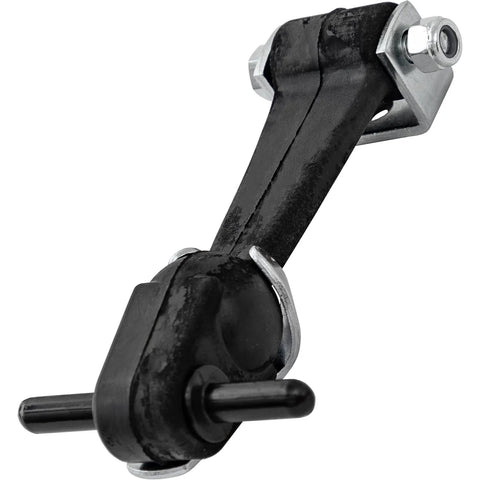 6 Inch Heavy-Duty Rubber Hood Catch With Zinc-Plated Brackets and Pin T-Handle for Securing Hoods