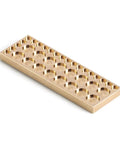 Heavy-Duty Pure Copper 36 Compartment Organizer That Handles Every Tiny Watch Screw And Clock Part With Ease While Keeping Your Bench Super Neat For The Weekend Warrior, flat tray.