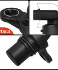 Engine Camshaft Position Sensor For Dodge Avenger 2008-2014, Caliber 2007-2012, Dart 2013-2016, Journey 2009-2020, Hornet 2023-2025, Plus Jeep Cherokee 2014-2023, OE Grade Replacement, Easy Install, Reliable Performance black 3-terminal sensor close-up