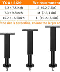 Heavy Duty Adjustable Bed Support Legs Stop Wobbly Frames Dead In Their Tracks And Silence Nasty Creaks On Queen Or King Beds with size recommendations.