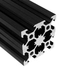 Eight Pack 100mm V Slot Aluminum Extrusion Profiles 2020 Series European Standard Anodized Linear Rail for 3D Printer Frames