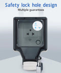 Outdoor Smart Outlet With Slick App Remote Control And Programmable Timer IP66 Weatherproof Power Socket for safe outdoor use