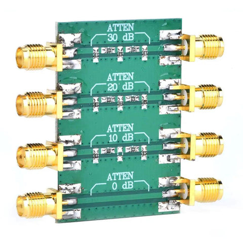 RF Attenuator With SMA Double Female Connector 50 Ohm For Precise Signal Attenuation, DC Coupled, Stable Load Matching