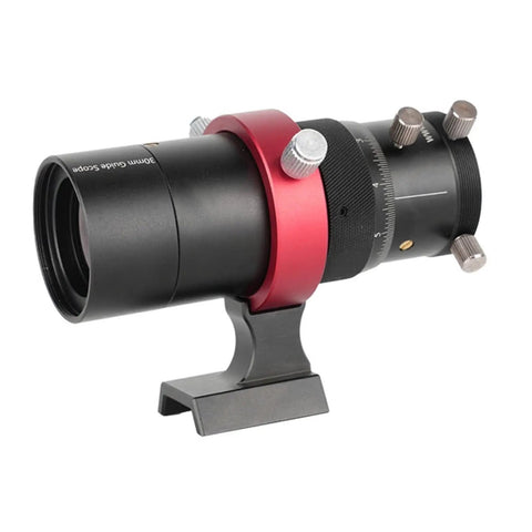 32mm F4 Guiding Telescope Finderscope Dual Spiral Adjustable Finder For Replacing Telescope Accessories, All Metal Build