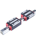 Stainless Steel Linear Guide Rail Slider Type HGH And HGW For Ultra Smooth Rail Motion System Built For Rock Solid CNC Machines 3D Printers Engraving Equipment Auto Inspection Benches Industrial Grade High Precision Low Backlash, two-block rail