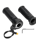 Full Twist Ebike Throttle Grip 3 Pin Waterproof Joint Right Hand 12V To 72V Compatible For Electric Bike Scooter Or Bicycle Conversion Fits 22.2mm Handlebar