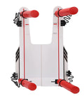 Top view of Swing Training Mirror For Golf Practice Aid With 360 Degree Rotation And Detachable Directional Rods
