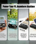 Powering different Raspberry Pi projects using Built Tough Reliable 1200mAh Mini Uninterruptible Power Supply Battery Pack.