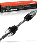 Front Left Driver Side CV Axle Shaft Assembly For AWD Jeep Grand Cherokee And Dodge Durango 2011 To 2022 With 1 Speed Transfer Case Fits V6 3 6L And V8 5 7L 6 2L 6 4L shown with retail packaging.