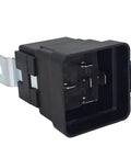Trim Tilt Relay AZ973-1C-12DC4 12V 40A SPDT Relay for Mercury Outboard Motor Replacement Pack of 2, black plastic relay with metal mounting bracket