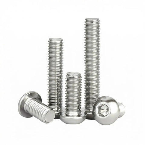 Grab Your Go To M3 By 6 Millimeter Button Head Hex Socket Cap Screw And Bolt Set made from durable 304 stainless steel.