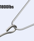 1/8 Inch 450 Ft Stainless Steel Cable With Cutter, Marine Grade T316 7x7 Wire Rope, strength 1800 lbs, for railings.