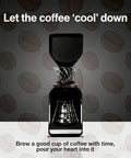 Smart Electric Ice Drip Coffee Maker With LED Touchscreen And Precision Cold Brew Controller for smooth coffee brewing.