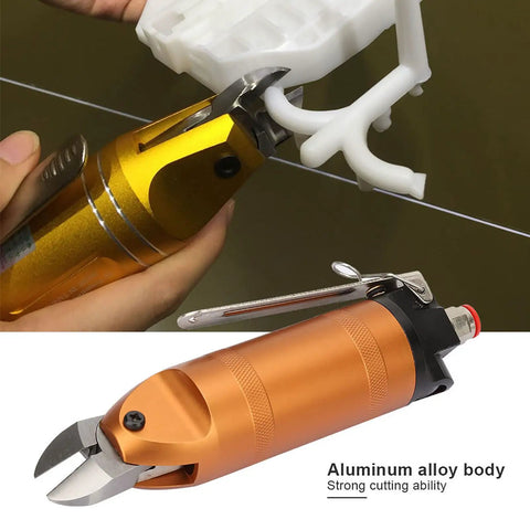 Pneumatic Shear Air Nipper And Wire Cutter Tool For Metal Sheets And Brass Wire Cutting In Industrial Applications Lightweight Handheld Cutter