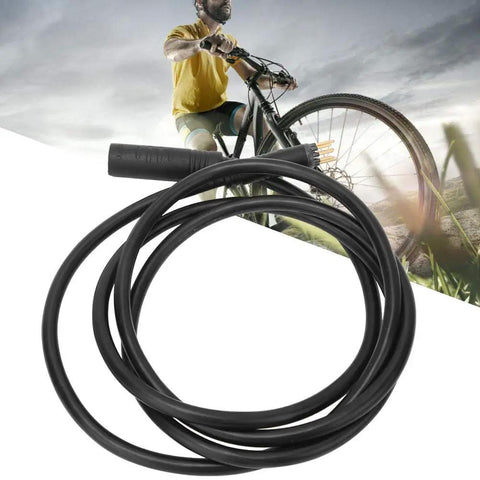 9 Pin Motor Extension Cable For Electric Bike Hub Motor Conversion 1.5mm2 1300mm Length Waterproof Wire Harness