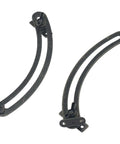Bronze Lid Support Rods For Cabinets, 2 Pack Left And Right, Quiet Close Lids, Easy Install Hinge Shocks, 170 mm Long
