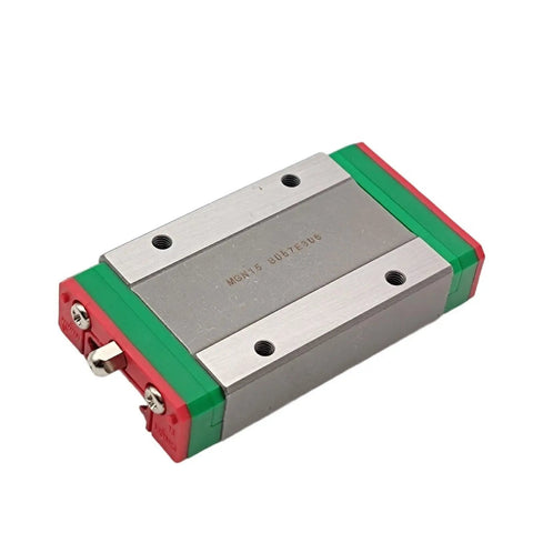 Top Notch High Precision MGN15 Linear Guide Rail Kit With Smooth Sliding Block For Fast And Easy CNC Router Builds Featuring Low Friction Motion Control, MGN15 block