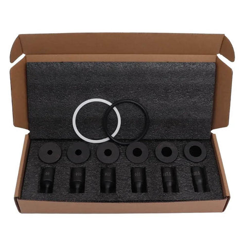 6 Piece Hydraulic Round Die Set For CH70 Punching Machine Includes 8mm 10mm 12mm 15mm 17.5mm 20.5mm With Free CH70 Oil Seal Gift
