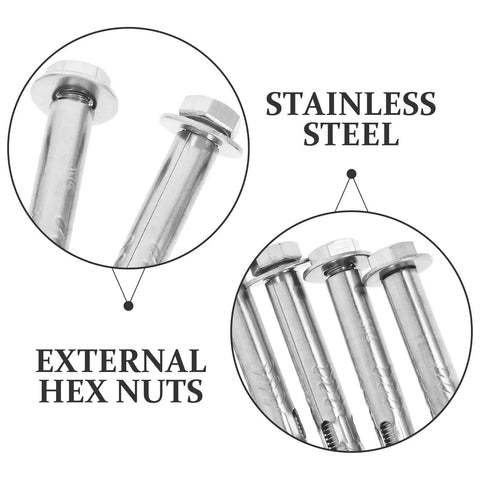 Toilet Tank Bolts And Gasket Kit Replacement Screws Set For Easy Install No Fuss Durable Toilet Hardware With Gasket Seals The Ultimate Toilet Repair Kit For Seats Tanks And Covers. stainless steel bolts with external hex nuts