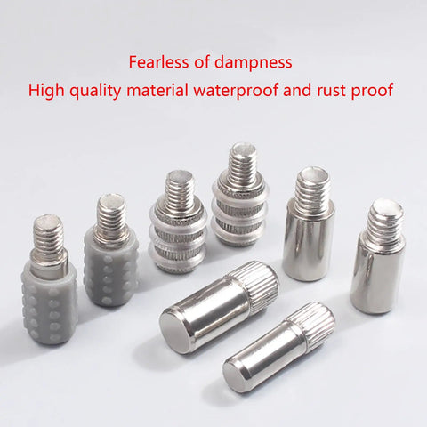 20 Piece Heavy Duty Shelf Pegs Pins Set, Durable Metal Cabinet Wardrobe Shelf Hardware, assorted waterproof and rustproof pegs