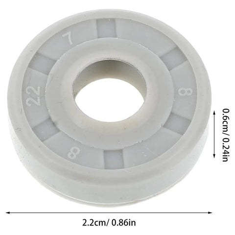 4 Pack Rubber Oil Seal Gasket Replacement For Bread Machine Mixing Component Leakproof And Flour Leakage Prevention Smooth Operation Easy Installation Durable Bearing Seal For Home Bakers Pro Grade, gray rubber gasket, 2.2cm