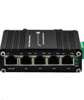 Mini Five Port PoE Gigabit Industrial Ethernet Switch Built Tough For Harsh Environments IEEE 802.3at 802.3af PoE Plus