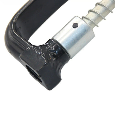 Heavy Duty T Handle Socket Wrench With Extended Long Shaft close-up showing swappable 14mm and 17mm heads for HVAC tasks.
