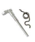 Beefy Fuel Tank Door Hinge Pin And Spring Kit For Chevy Silverado And GMC Sierra 1500 2500 3500 2019 To 2025 Replacement Metal Parts Easy Install Today silver pin and spring
