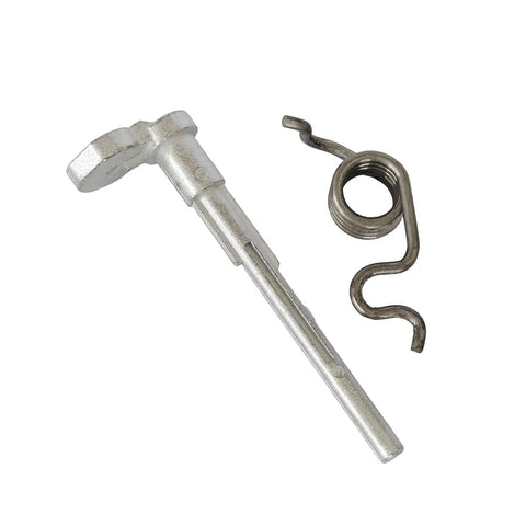 Beefy Fuel Tank Door Hinge Pin And Spring Kit For Chevy Silverado And GMC Sierra 1500 2500 3500 2019 To 2025 Replacement Metal Parts Easy Install Today silver pin and spring