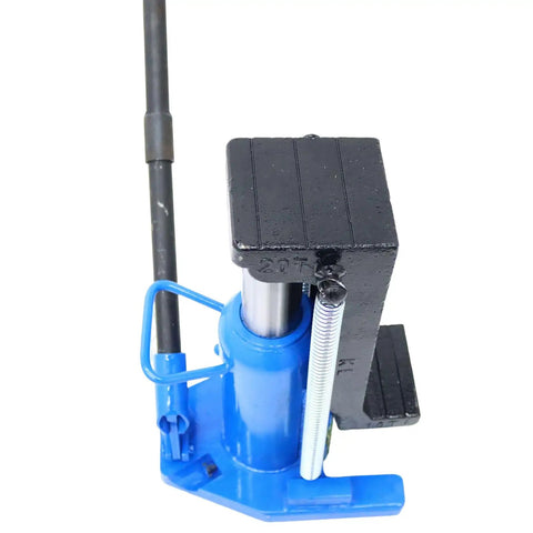 Beast Mode Rock Solid Heavy Duty Hydraulic Toe Jack With 10 Ton Lifting Capacity And Precision Cast Spring Low Profile Alloy Steel Garage Floor Jack For Pro Mechanics, close-up view of hydraulic jack mechanism.