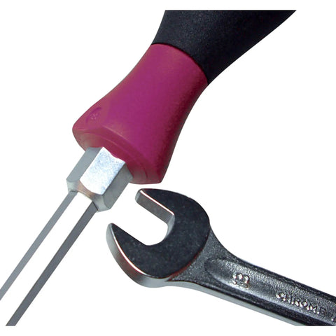 Extra Heavy Duty Slotted And Phillips Screwdriver Set 5 Piece Non Slip Grip with precision machined CRM72 tool steel tips