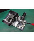 Heavy Duty Electric Round Belt Grinder And Sharpener For Polyurethane Rubber Conveyor Strips on green workbench surface.