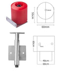 Manual Edge Banding Machine Conveyor Wheel features stainless steel and polyurethane for smooth woodworking projects.