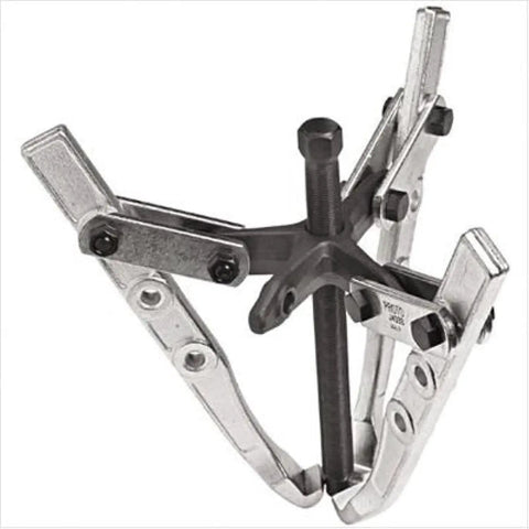 2 Jaw Gear Puller 10 Inch, Built Tough Auto Repair Tool With 9 Inch Reach And 9 Inch Maximum Spread For Removing Gears, Pulleys, Bearings