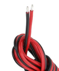 Slick Split Core Current Transformer Clamp Sensor With 50A To 200A Rating And 5A Output Dead On Accuracy Low Resistance Leads For EV Charging Rig Or 5G Station Power Tracking Black, red and black wire leads.