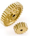 Brass 32T Spur Gear And 15T Pinion Transmission Conversion Kit For Losi 1X24 Micro B And 1X28 Micro T RC Crawlers Upgrades
