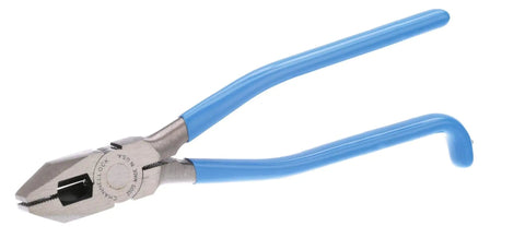 Ironworkers Pliers With Spring Loaded Coil Side Cutting 9 Inch Beefy Pro Grade Heavy Duty Tool for Tough Wire Jobs Ergonomic Dog Leg Handle
