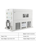 Beast Power 9.0kw ATC Air Cooled Spindle Motor 380V 220V CNC Router Milling Kit VFD Converter side view